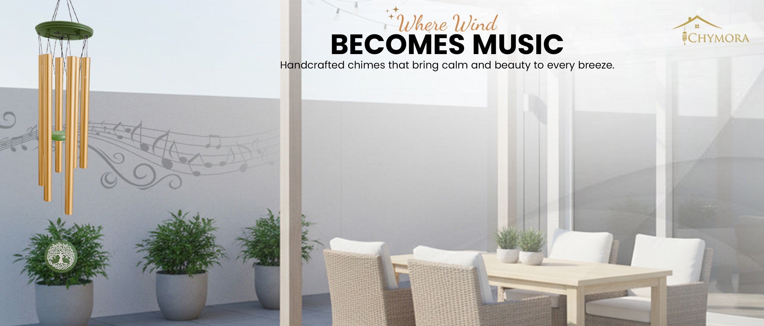 Where wind becomes music